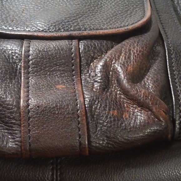 Fossil Black Leather Women Bag - Picture 10 of 16